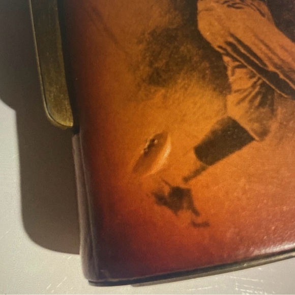 Vintage Baseball Player Lighter - Brown and Gold - Picture 7 of 9